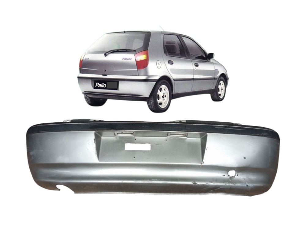 Parachoque Traseiro Fiat Palio Fire 2000 1.3 16v Original 1