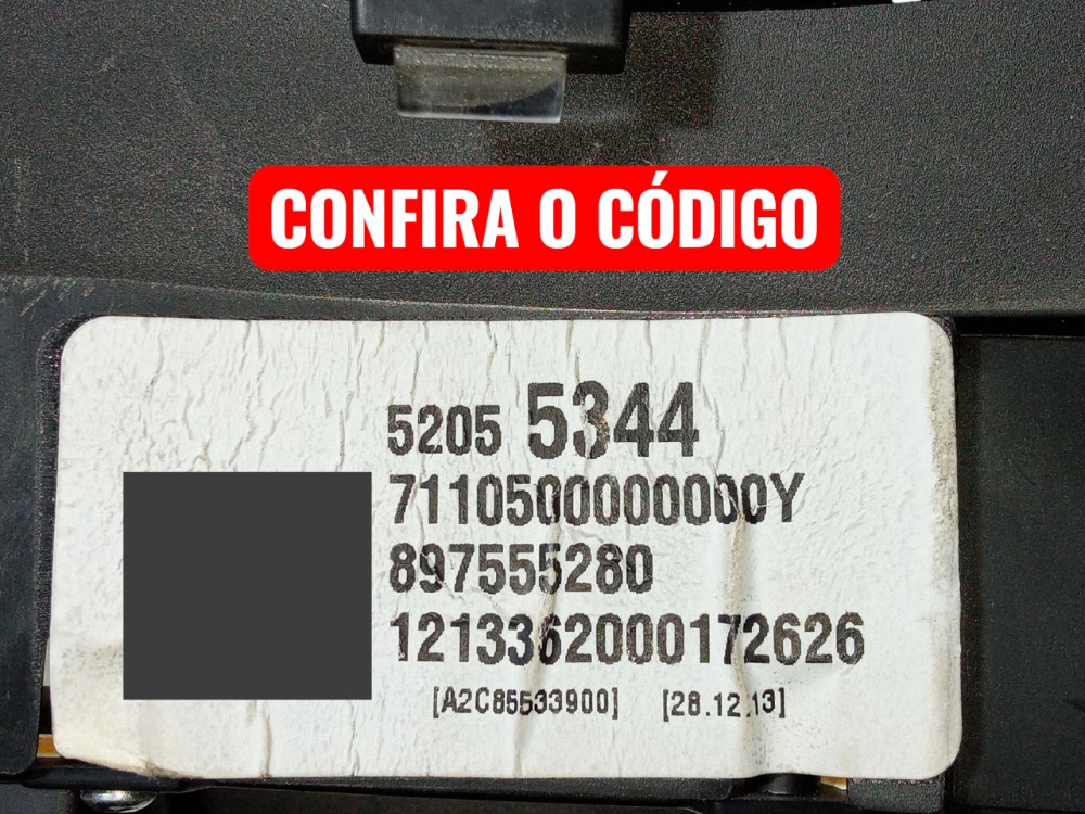Painel Instrumentos Gm Corsa Classic 2009 2010 Original  Preto 5