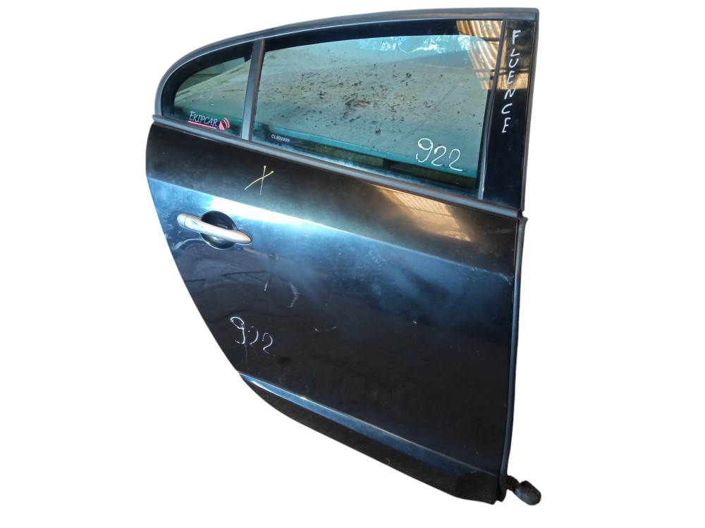 Porta Traseira Direita Renault Fluence 2012 A 2018 Original Traseira Direito Preto 5