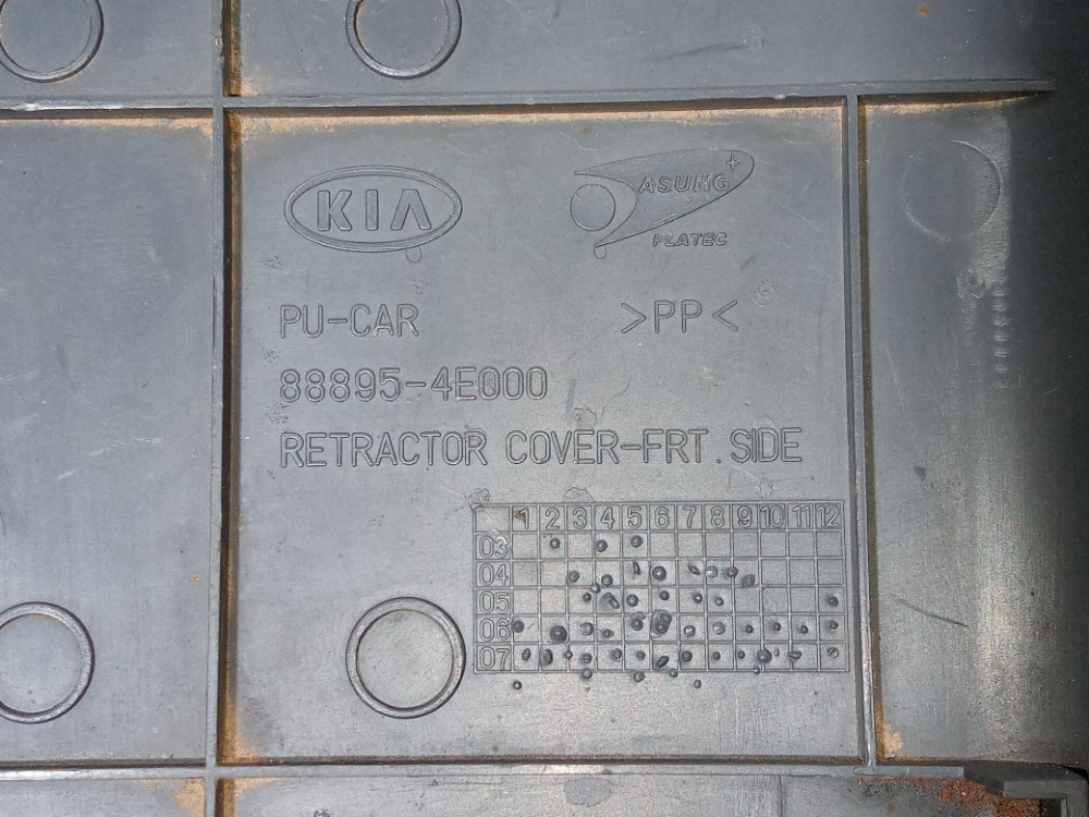 Moldura Acabamento Interno Kia Bongo 2012 2018 Original 2