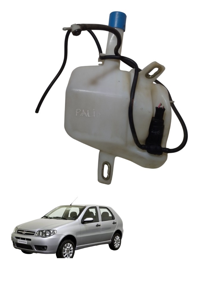 Reservatorio Agua Limpador Para-brisa Fiat Palio 2007 2008 Branca 1