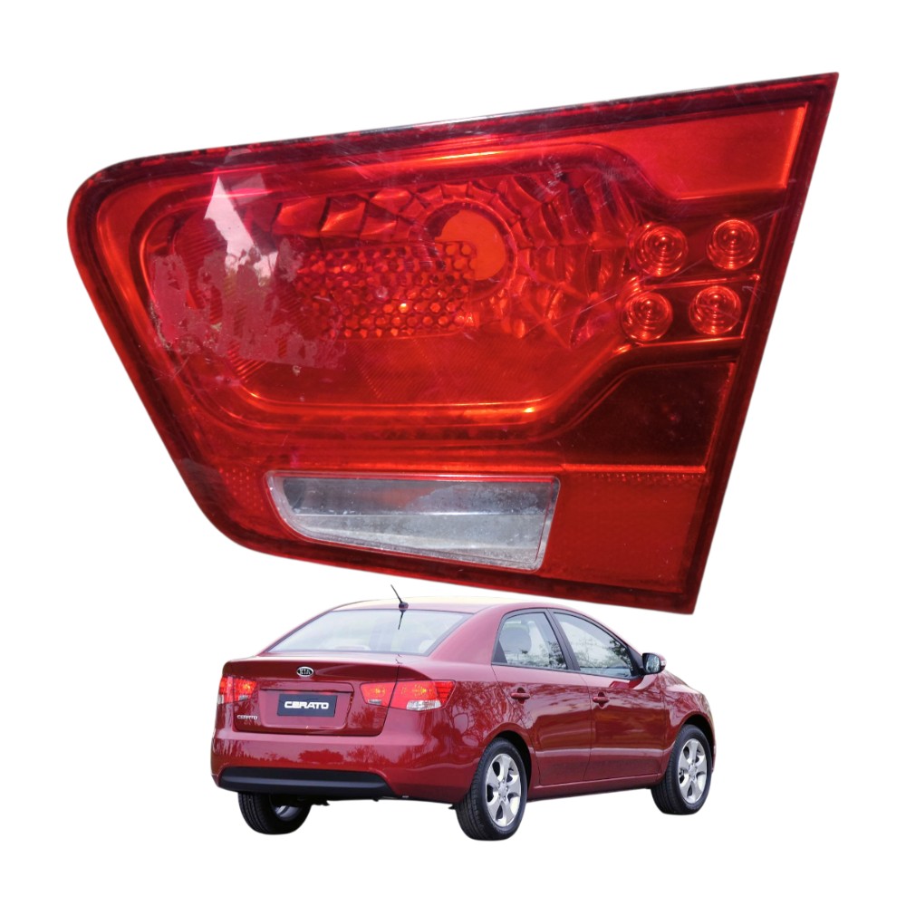 Lanterna Direita Tampa Traseira Kia Cerato 2009 2012 Direito/passageiro Vermelho 1
