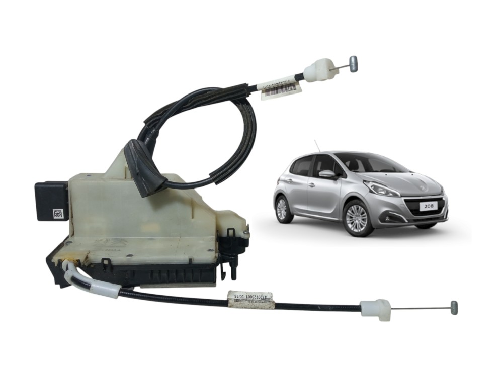 Fechadura Eletrica Traseira Esquerda Peugeot 208 2013 2019 1