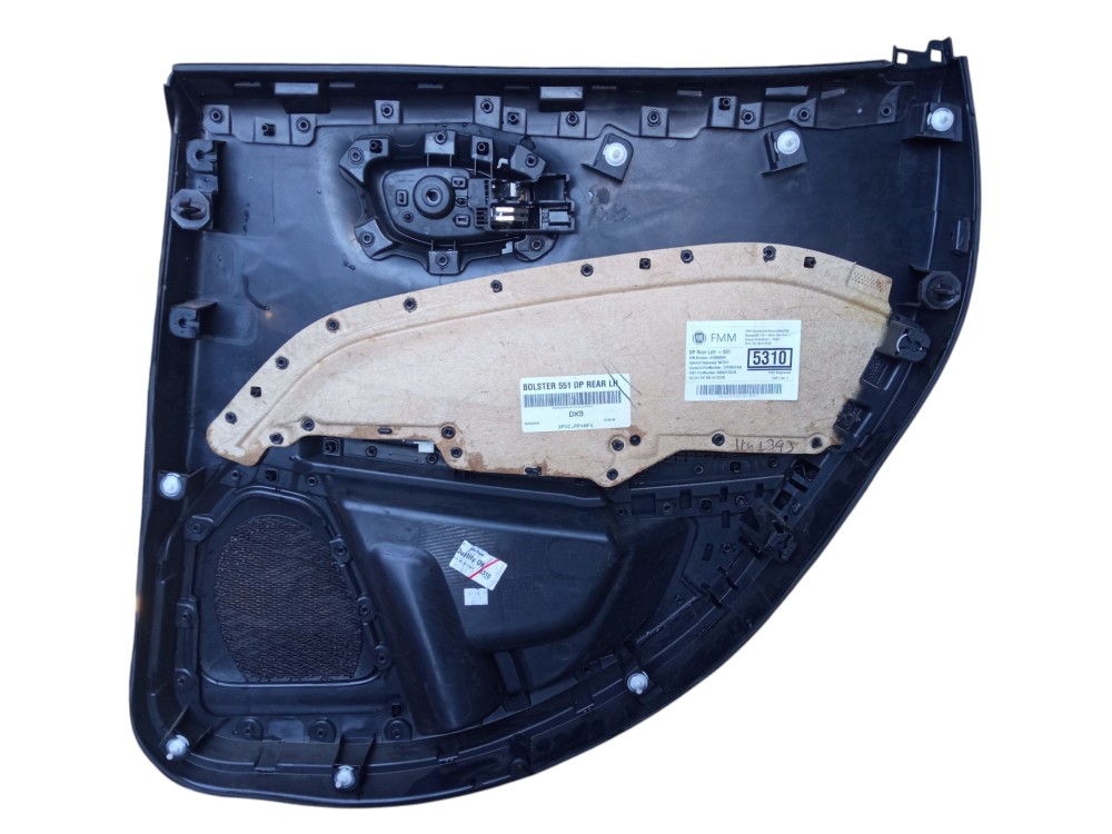 Forro De Porta Traseira Esquerda Jeep Compass 2017 2020  Preto 4