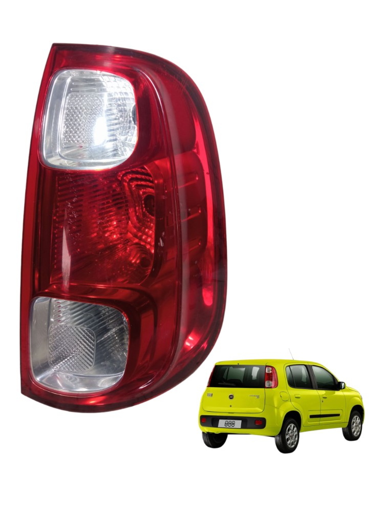 Lanterna Traseira Direita Fiat Uno Vivace 2012 2016 Original Direito/passageiro Vermelho 1