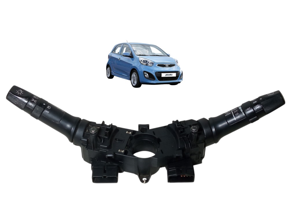 Comando Chave Seta Farol Limpador Kia Picanto 2007 2012 1