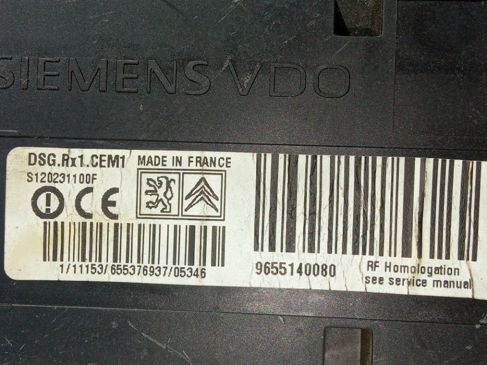 Modulo Cambio Dsg Peugeot 407 Citroen C5 2005 2009 Original 2