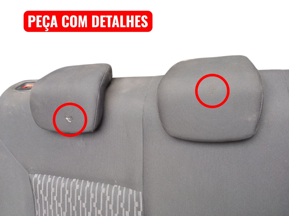 Jogo De Bancos Tecido Ford Ka Sedan 2018 2019 2020 2021 Cinza 2