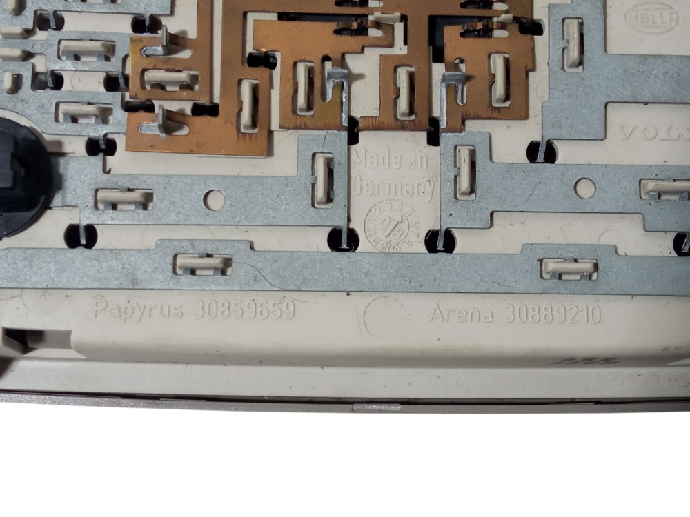 Luz Interna Cortesia Teto Traseira Volvo S40 2005 2009 7