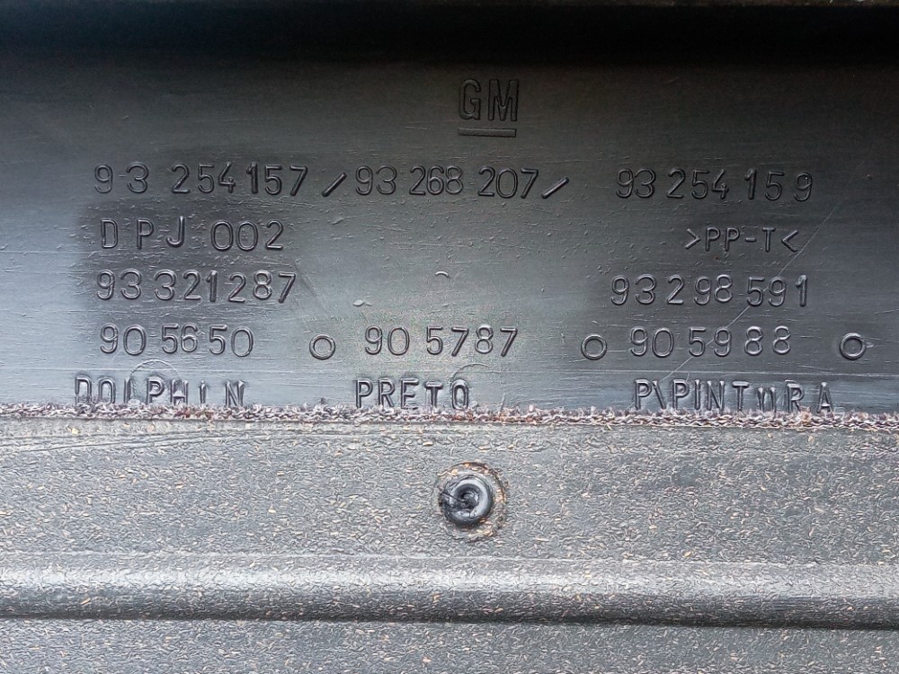 Forro De Porta Traseira Esquerda Gm Astra 2002 2010 Original Preto 7