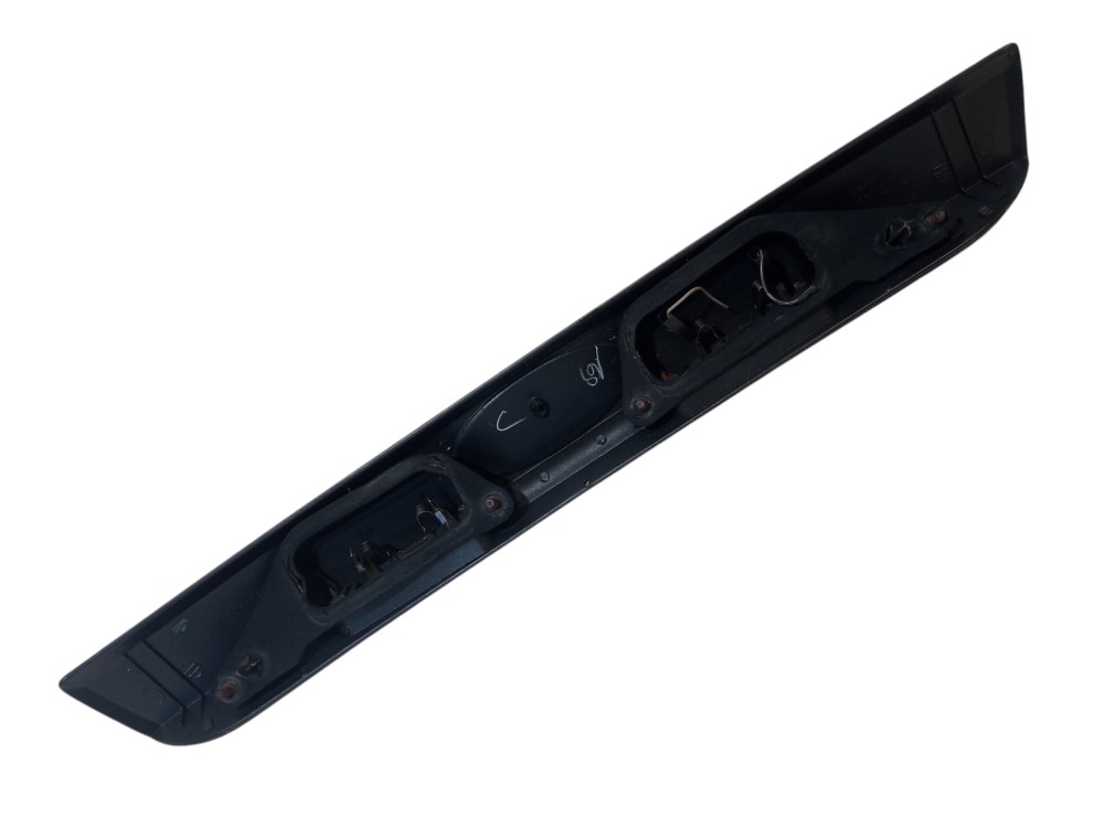 Friso Tampa Traseira Suporte Luz Placa Ford Ka 2009 2012  Preto 5