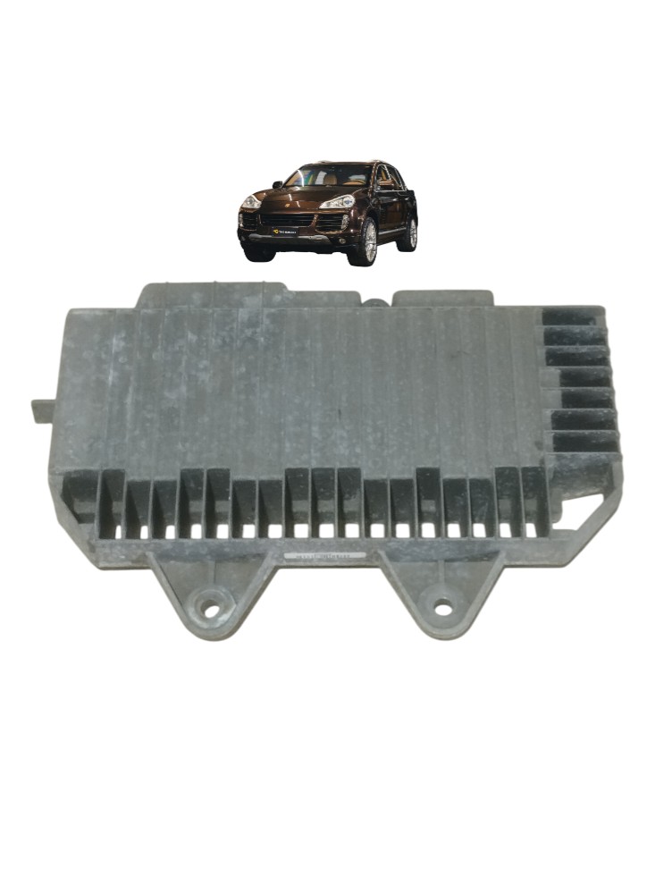 Modulo Amplificador Som Porsche Cayenne 2006 2009 Original  Prata