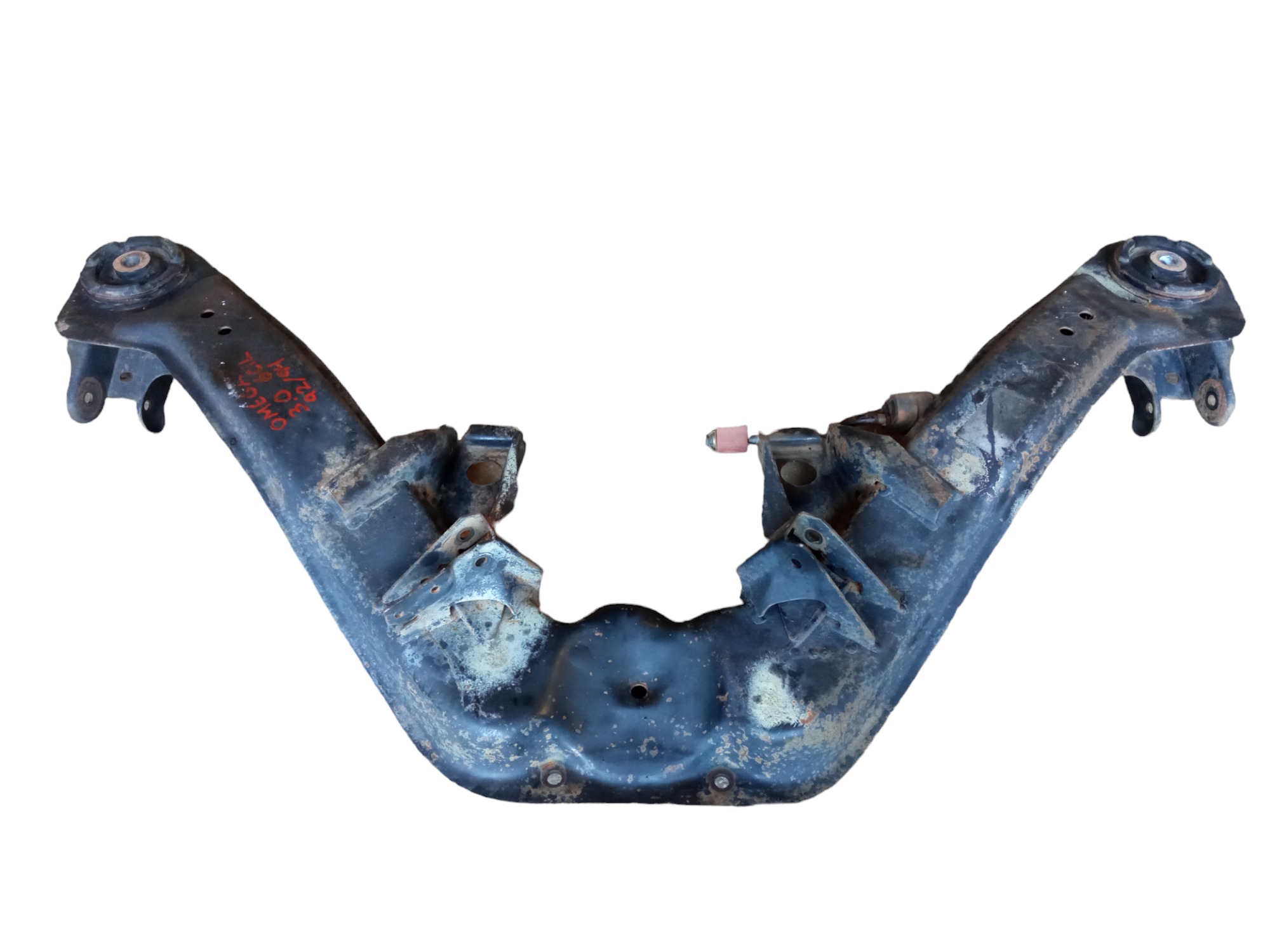 Agregado quadro suspensao traseira omega 98 2003 original gm 4