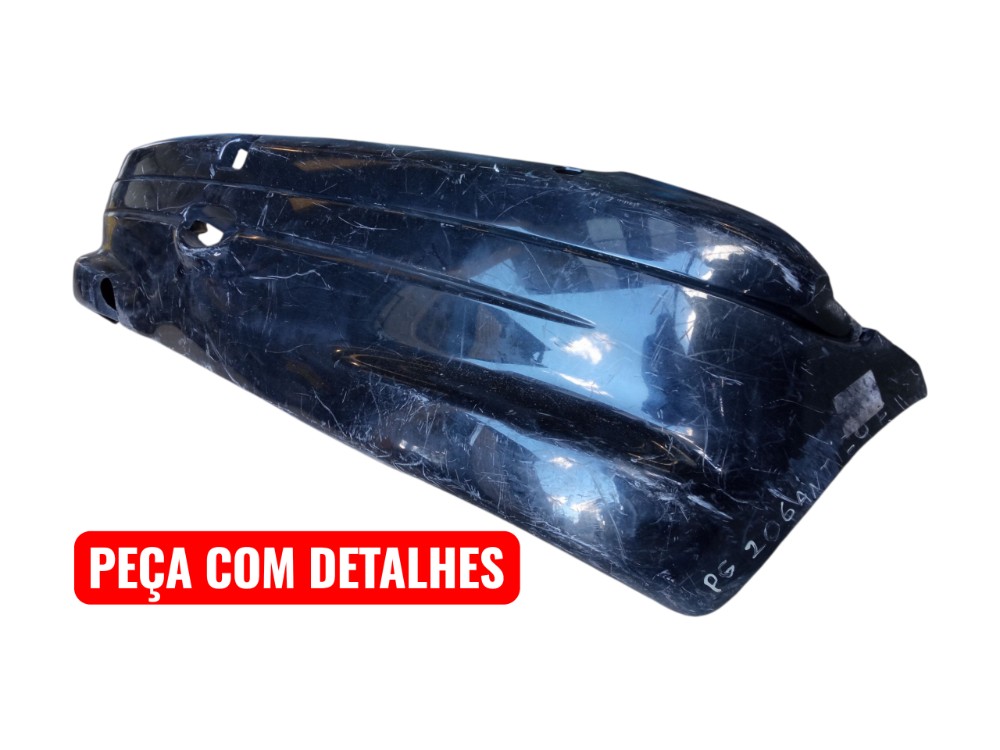 Grade Parachoque Traseiro Peugeot 206 Hatch 2002 2005  Preto Brilhante 2