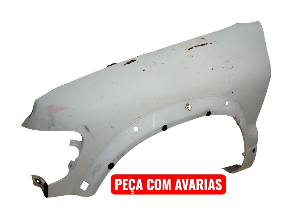 Paralama Branco Dianteiro Lado Esquerdo Kia Sportage 98 2003 2