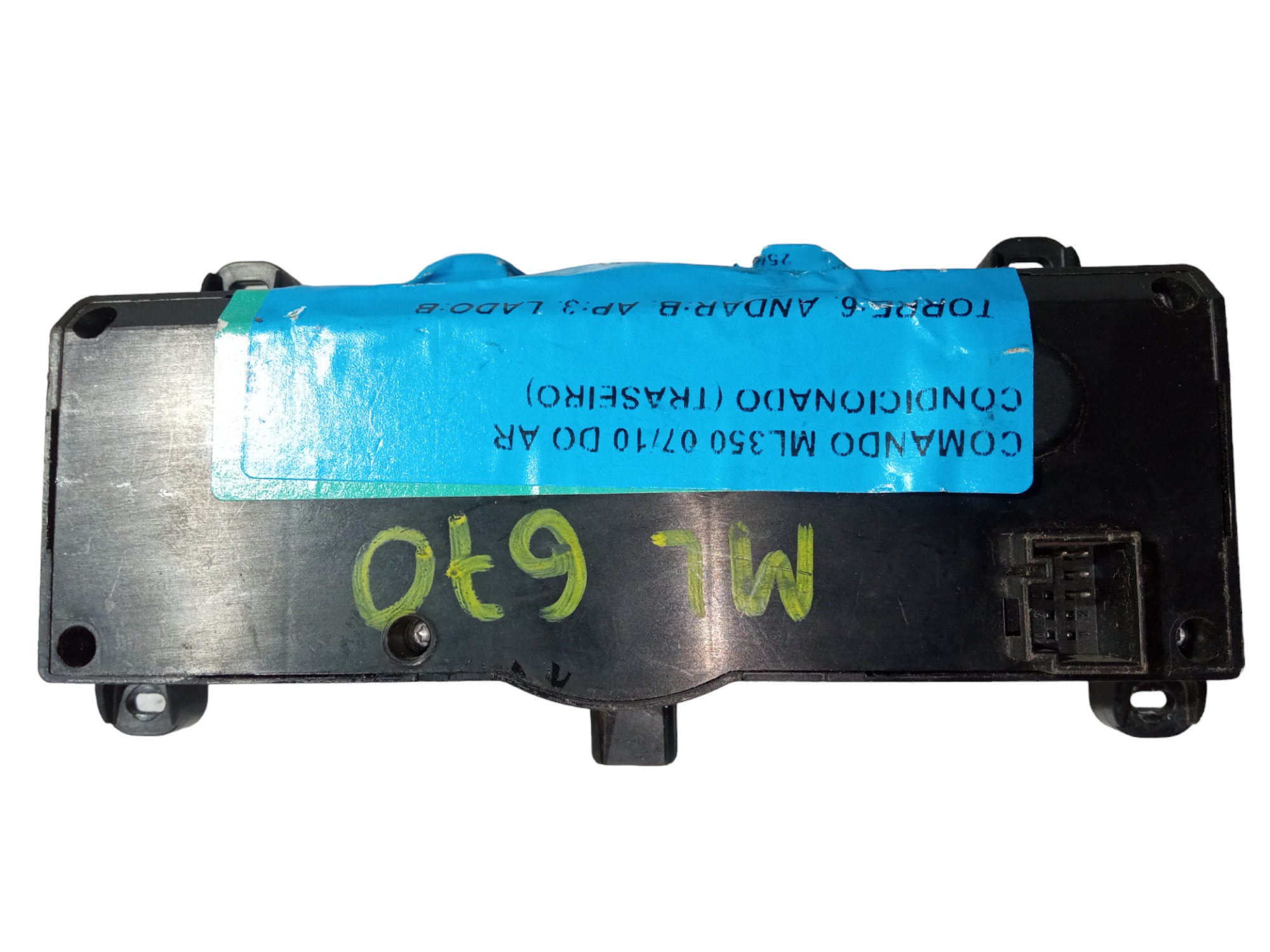 Botao Comando Ar Traseiro Mercedes Ml350 2006 2008 Original  Preto 4
