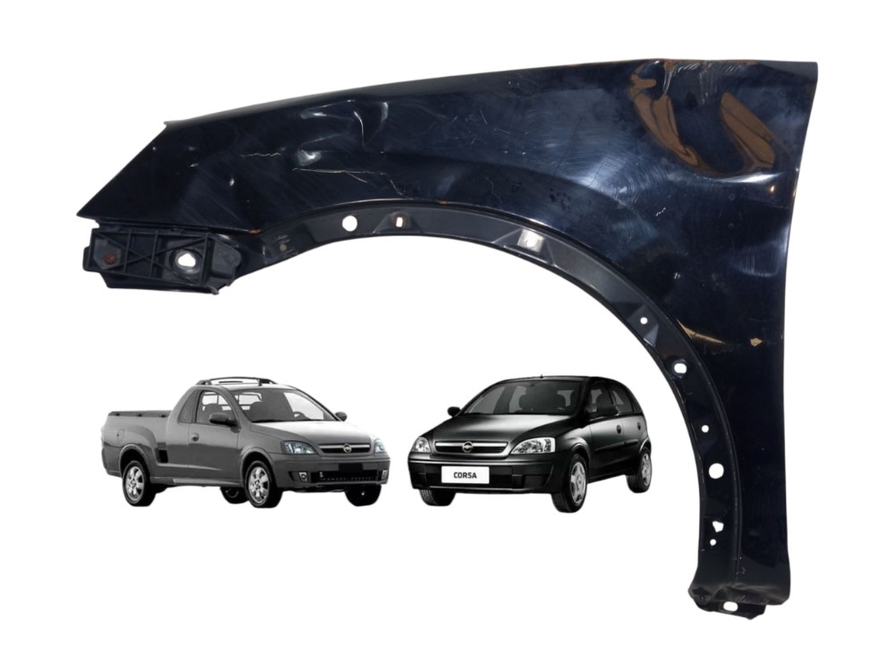 Paralama Esquerdo Chevrolet Corsa Maxx Montana 2006 2012 1