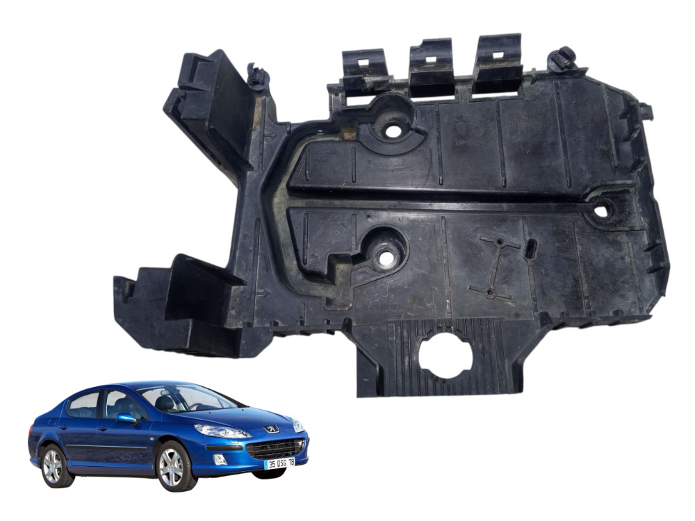 Caixa Suporte Bateria Peugeot 407 Sw 2005 2009 3.0 Original 1