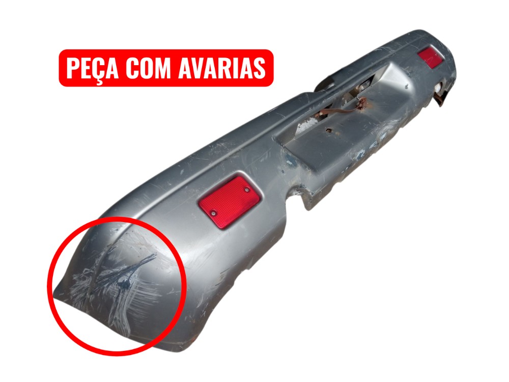 Parachoque Traseiro Kia Sportage 96 97 98 99 2000 2001 2002 2