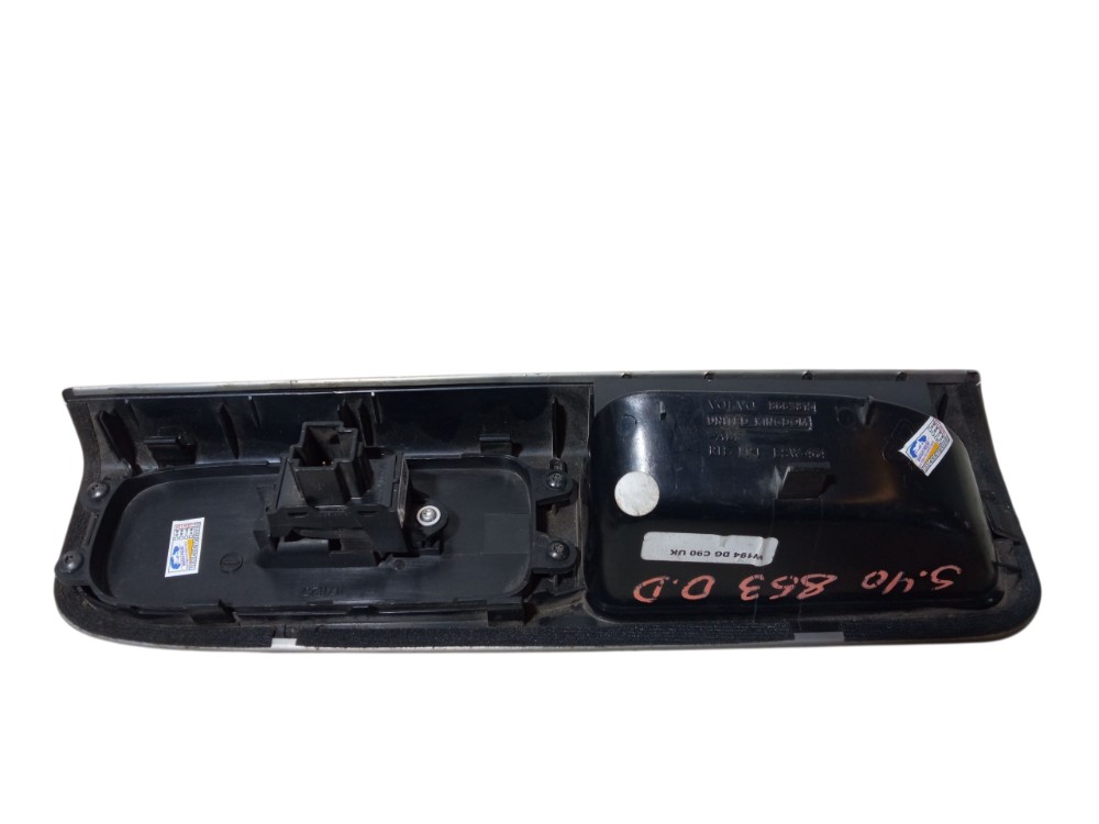 Moldura Botao Vidro Porta Dianteira Direita Volvo S40 2008 5