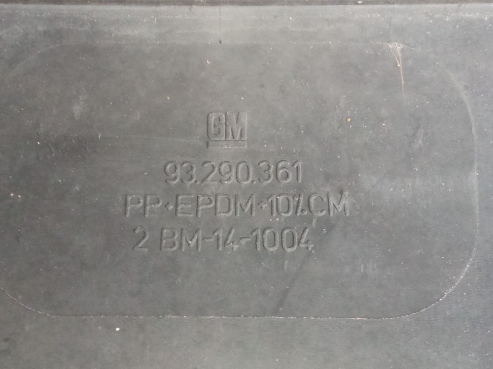 Grade Parachoque Traseiro Chevrolet Zafira 2002 2010  Preto Brilhante 7