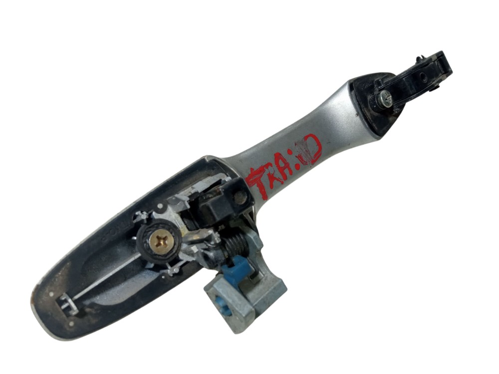 Macaneta Externa Porta Traseira Direita Honda City 2009 2014 Cinza Traseira 6