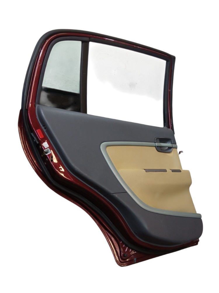 Porta Traseira Esquerda Chery Face 2010 2015 1.3 16v Traseira Esquerdo Vermelho 9