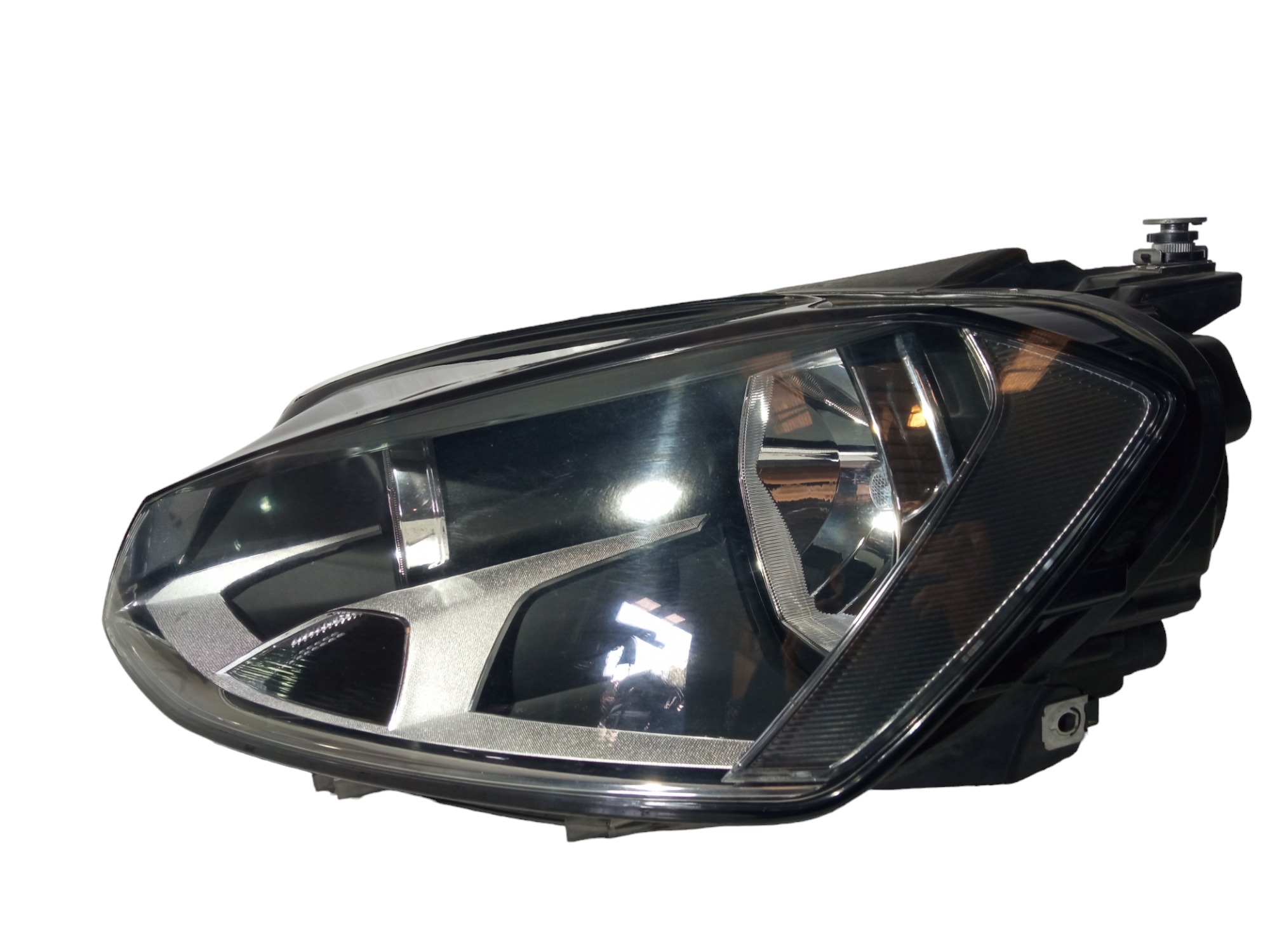 Farol Dianteiro Esquerdo Vw Golf Tsi Mk7 2014 2017 Usado 2