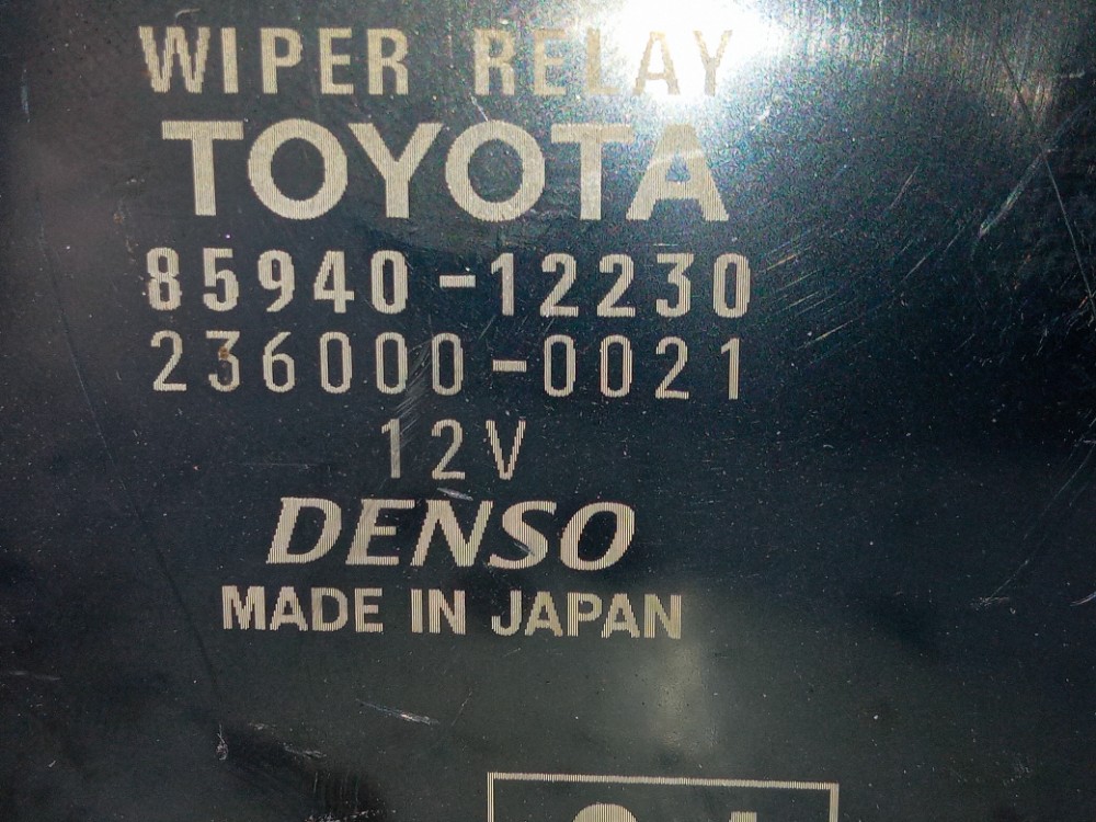 Modulo Rele Limpador Parabrisa Toyota Corolla Xei 2022 2023 2