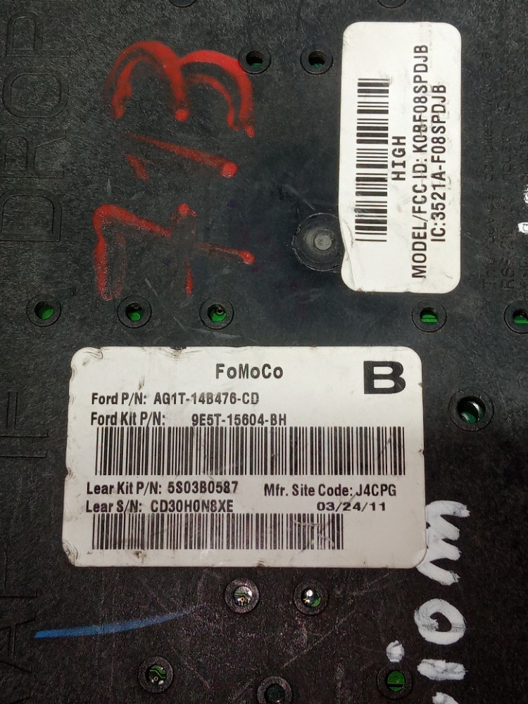 Modulo Bsi Caixa Fusivel Ford Fusion 2009 2012 2.5 Original 4