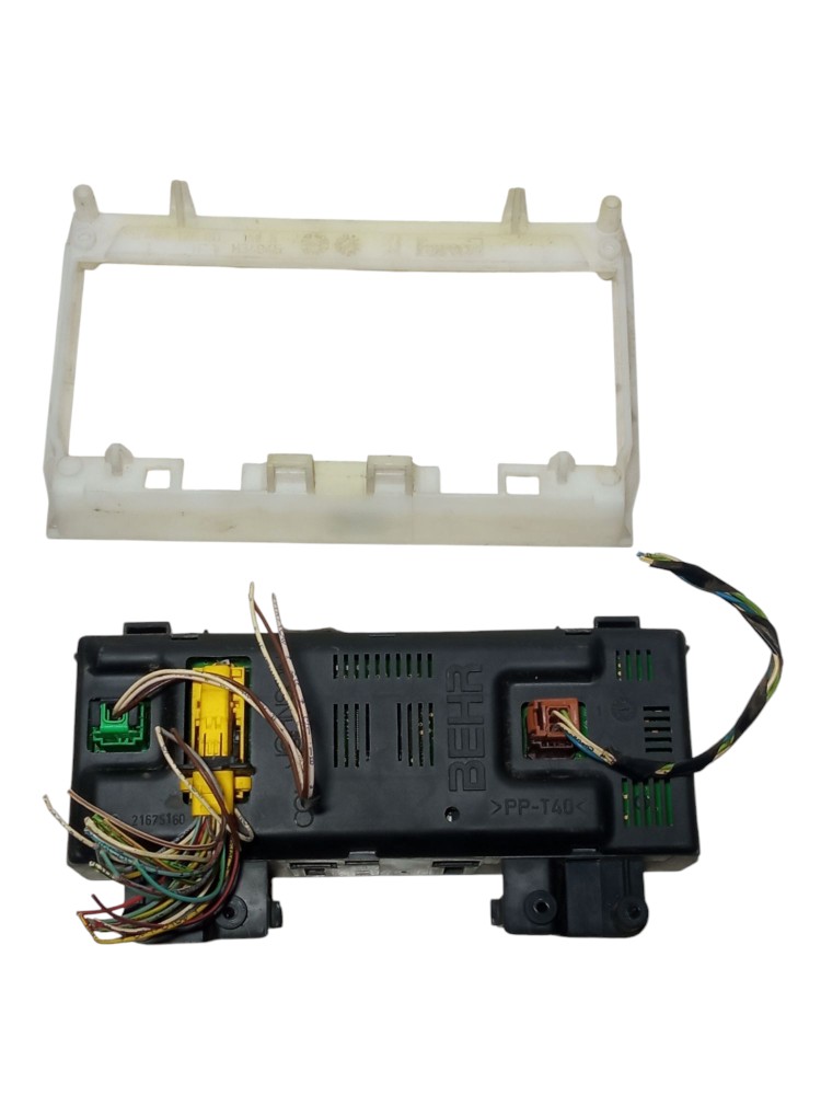 Moldura Comando Ar Digital Painel Peugeot 307 Sw 2006 2008 6
