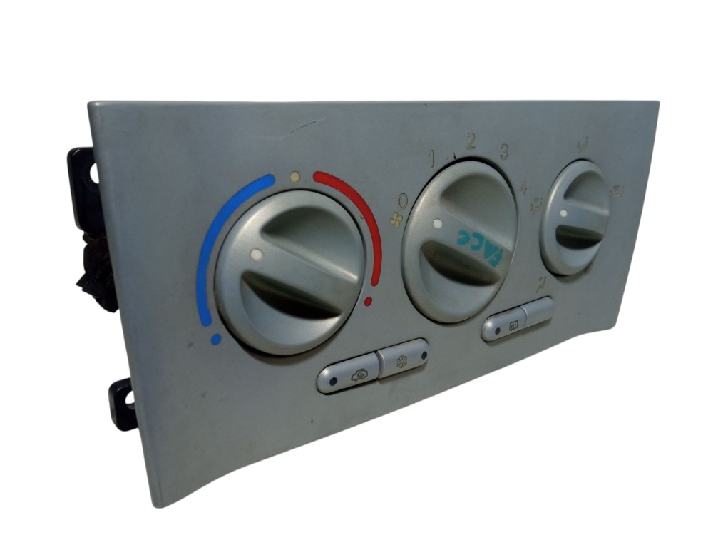 Moldura Botao Comando Ar Painel Chery Face 2010 2015 1.3  Cinza 3