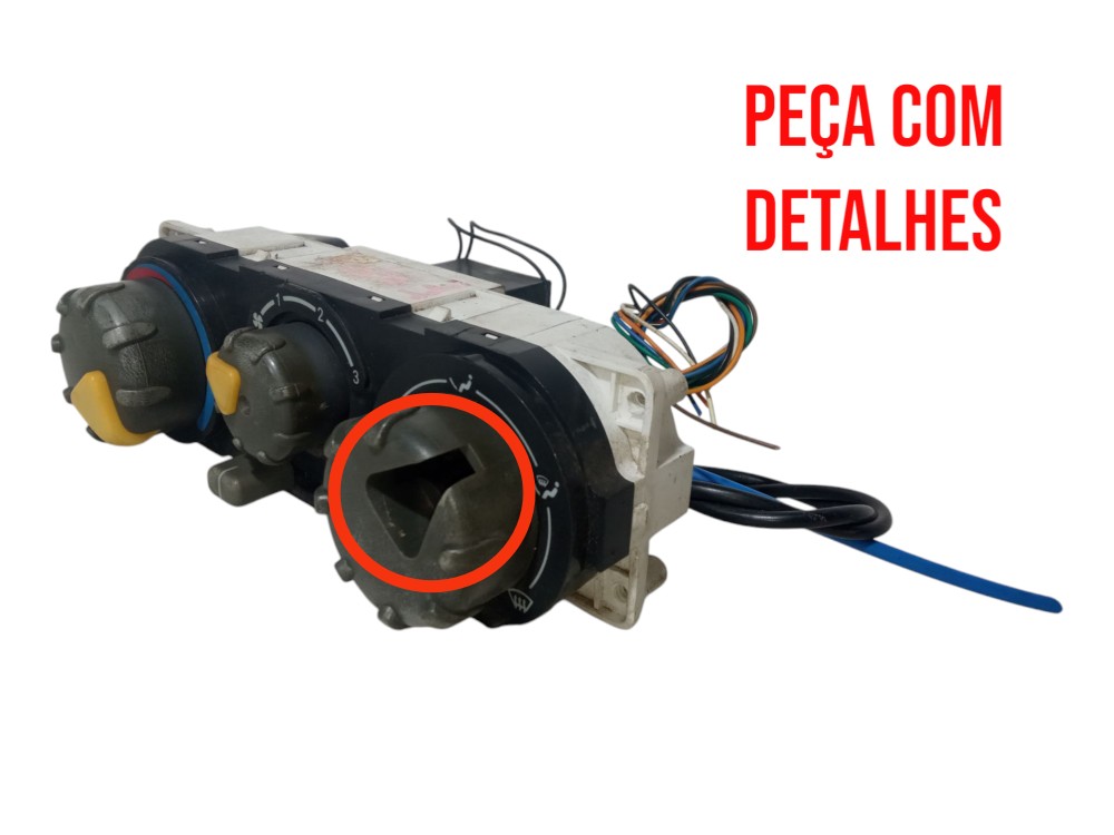 Botao Comando Ar Painel Effa Changhe M100 2008  Cinza 2