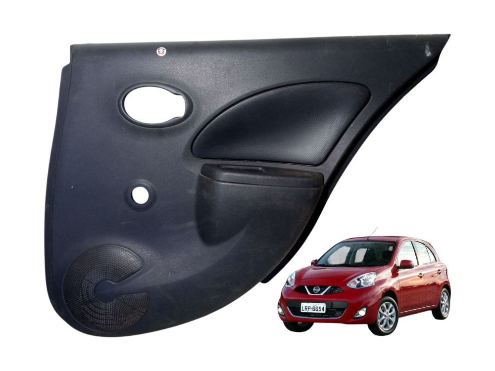 Forro Porta Traseira Direita Nissan March 2014 2018 Original 1