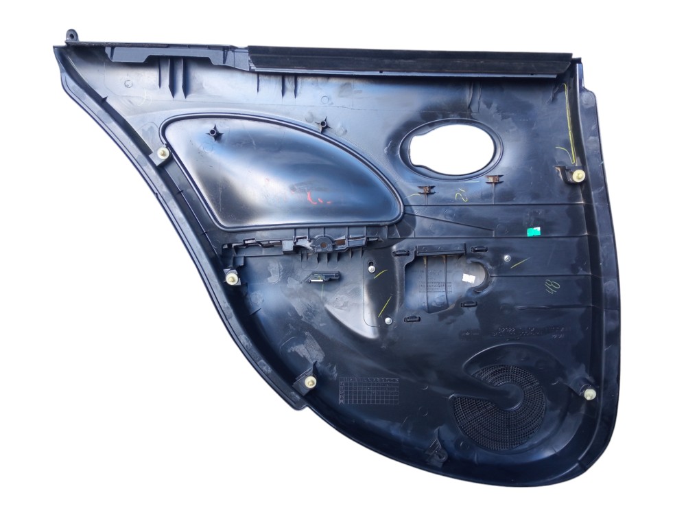 Forro Porta Traseira Direita Nissan March 2011 2014 Original Preto 4