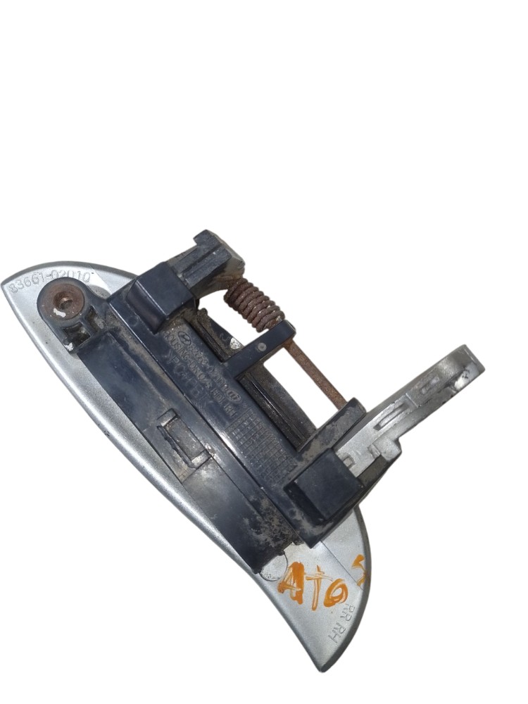 Macaneta Externa Porta Dianteira Direita Hyundai Atos 1997 Cinza Dianteira 5