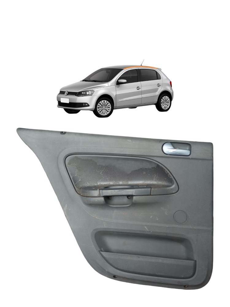 Forro Porta Traseira Esquerda Gol G5 G6 2012 2016 Original Cinza 1