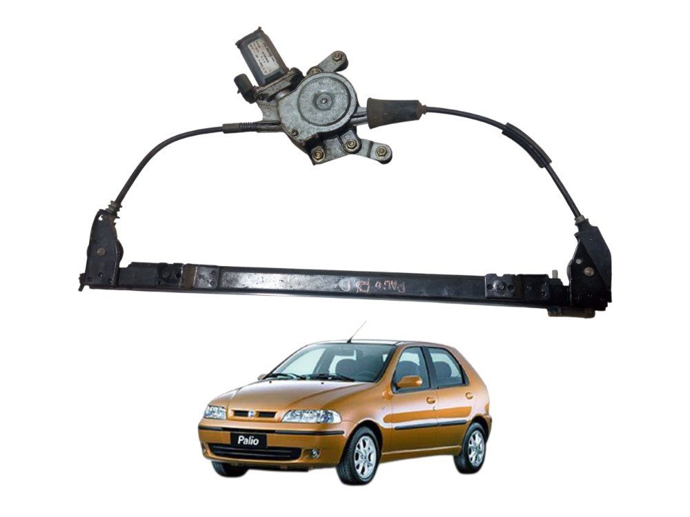 Maquina Vidro Eletrico Porta Dianteira Direita Palio 2000 1