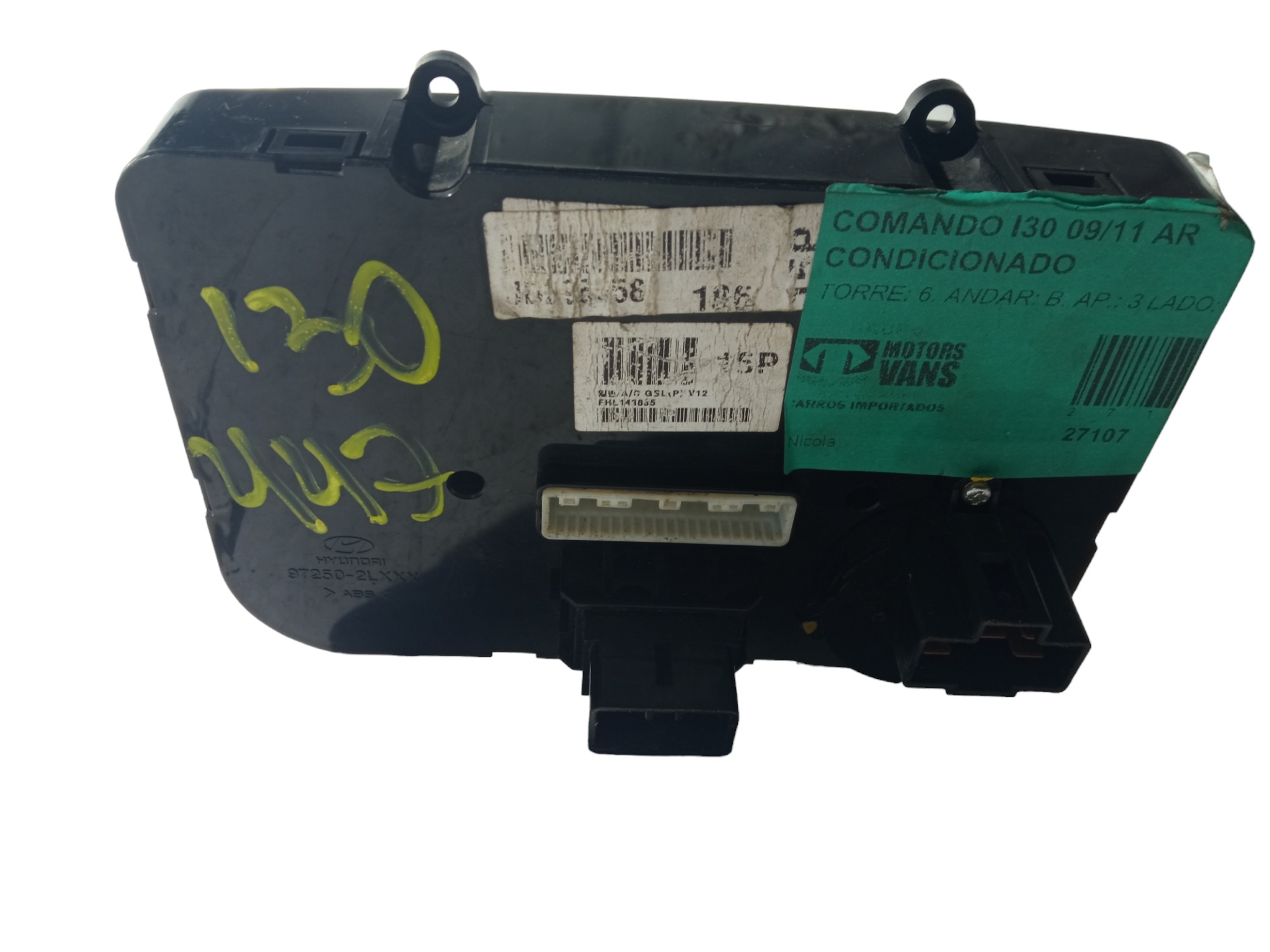 Comando Controle Ar Condicionado Hyundai I30 2009 2012 Usado 4