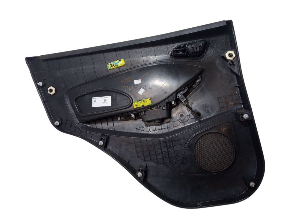 Forro Porta Traseira Direita Ford Ka Sedan 2018 2019 2020 Preto 5