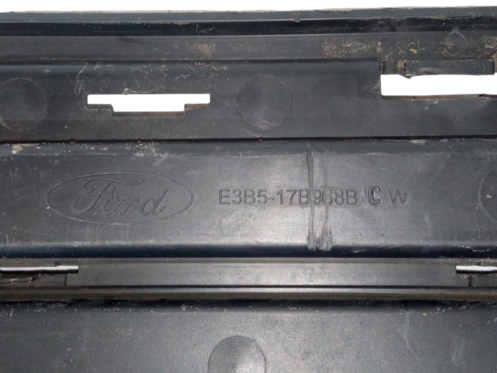 Grade Dianteira Superior Radiador Ford Ka 2014 2018 Original Preto Fosco 6