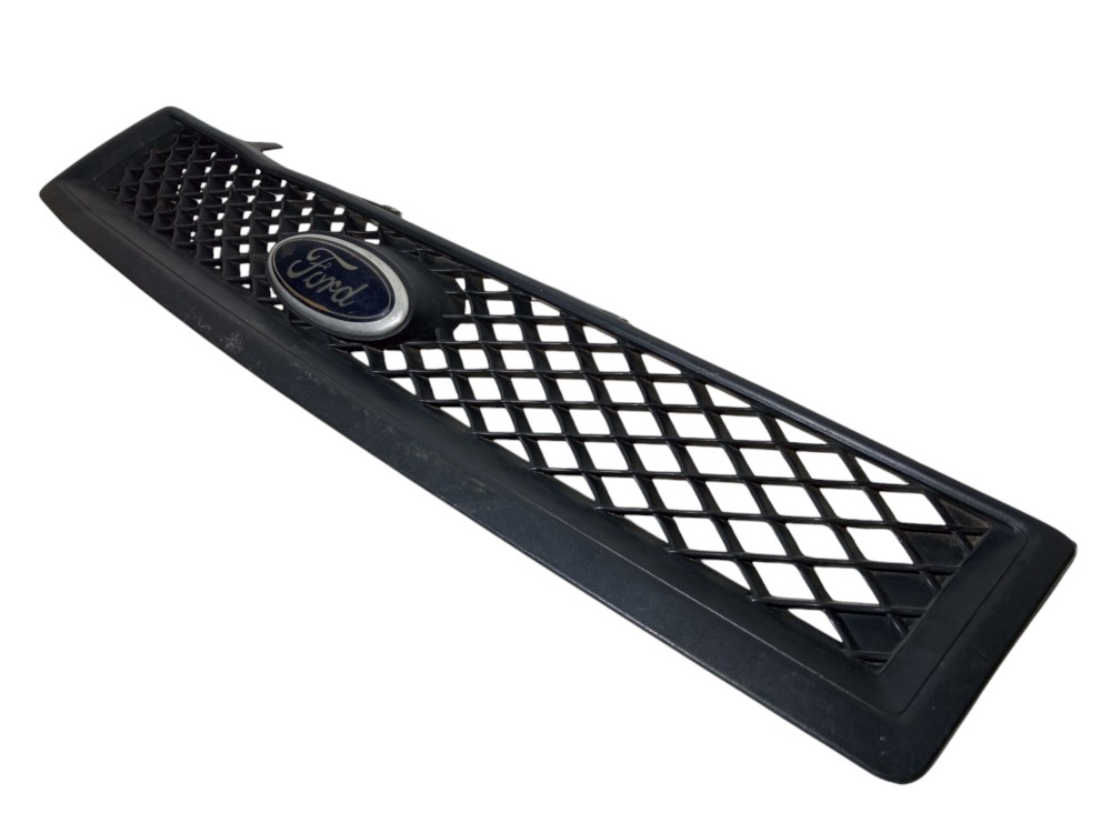 Grade Dianteira Superior Ford Fiesta 2008 2009 2010 Original Preto Fosco 5