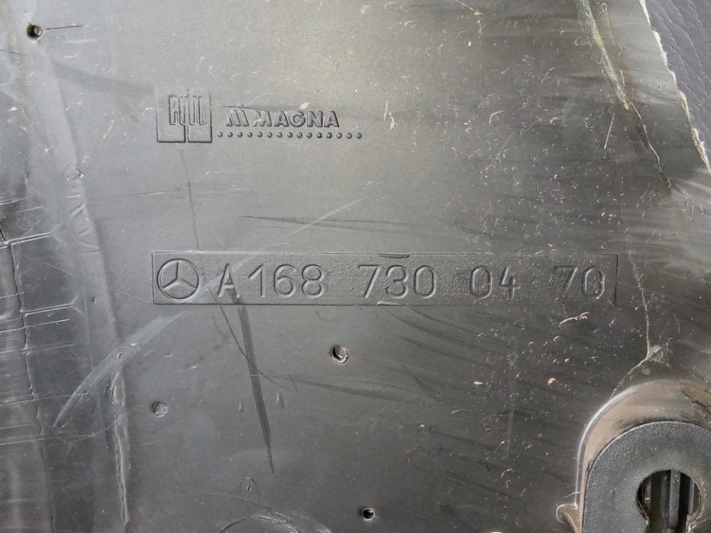 Forro Porta Traseira Direita Mercedes Classe A 99 2005 7