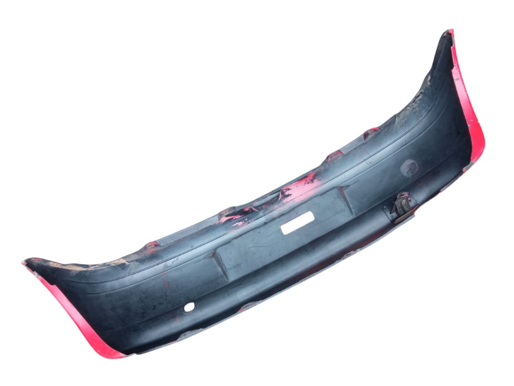 Grade Parachoque Traseiro Fiat Palio Fire 2002 2006 Original Vermelho Brilhante 5