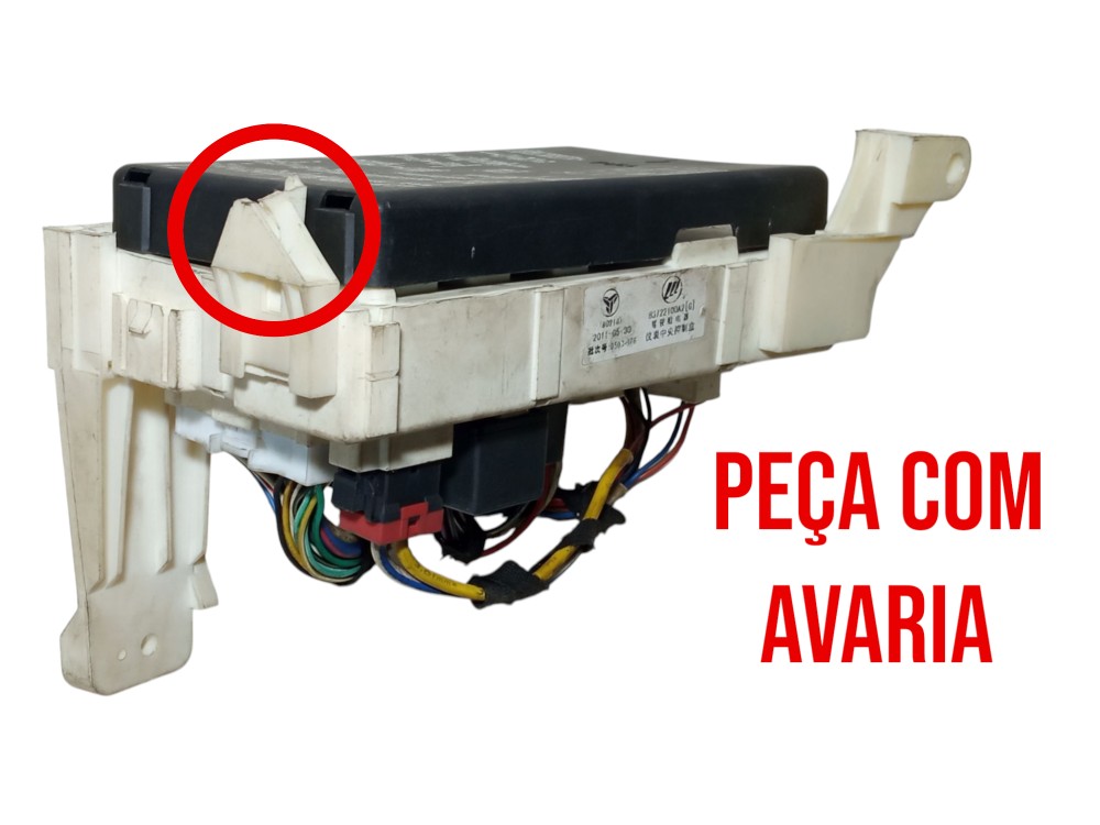 Caixa De Fusiveis Interna Rele Lifan 620 2009 2012 1.6 Usado 3