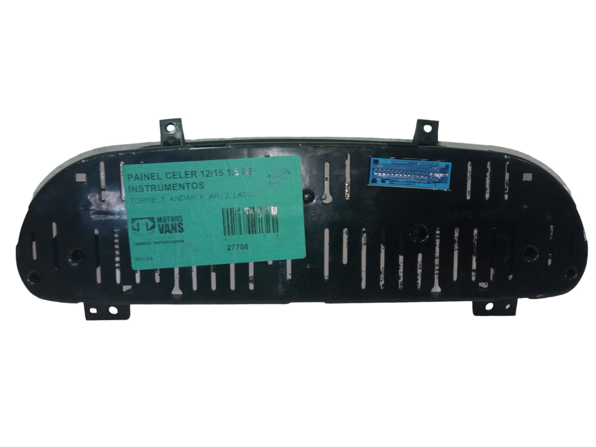 Painel De Instrumentos Chery Celer 2012 2015 Original Usado Preto 4