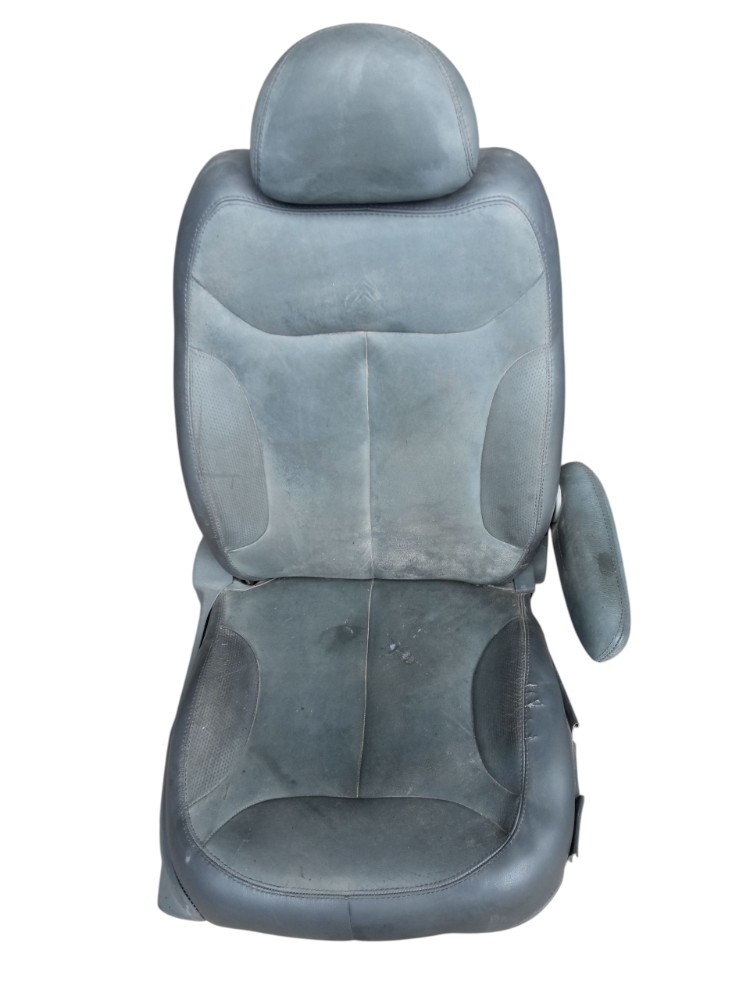 Par Banco Dianteiro Couro Citroen C3 2006 2012 Original  Preto 4