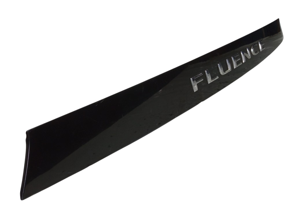 Aplique Friso Tampa Traseira Renault Fluence 2011 2015  Preto 3