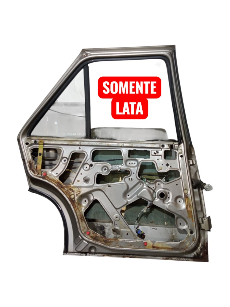 Porta Traseira Esquerda Fiat Tempra 93 94 95 96 97 98 2.0 8v Traseira Esquerdo Cinza 4