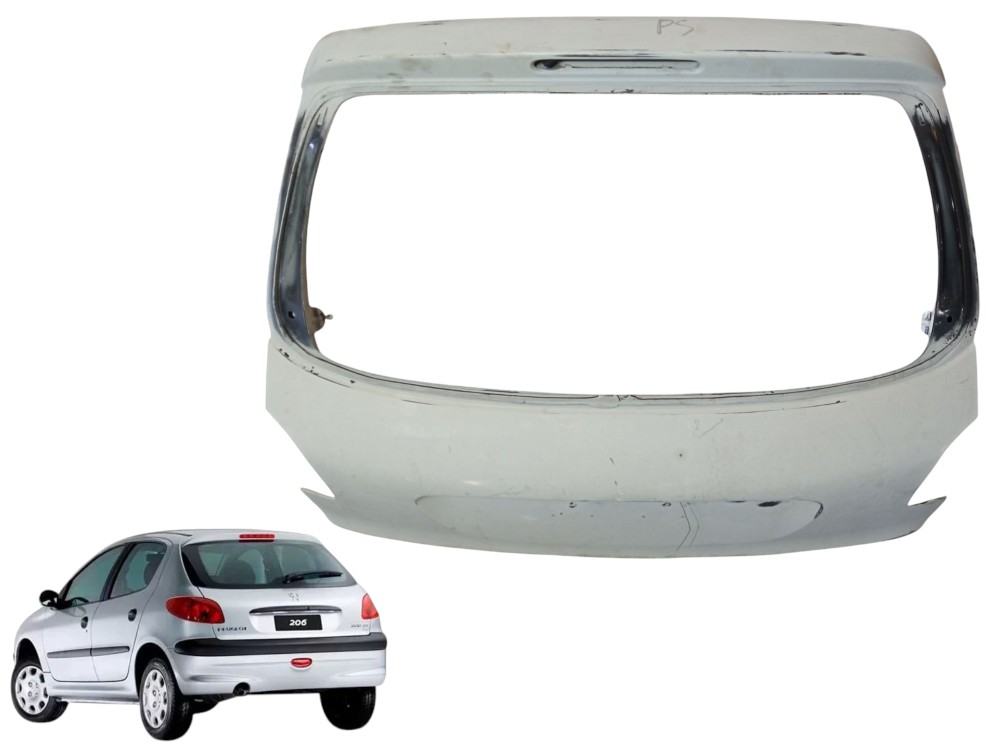 Tampa Traseira Peugeot 206 2001 2002 2003 2004 2006 Priginal 2